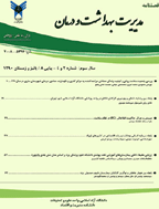 مدیریت بهداشت و درمان - پاییز 1388، دوره اول - شماره 3