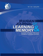 Iranian Journal of Learning and Memory - Winter 2025, Volume 7 - Number 28