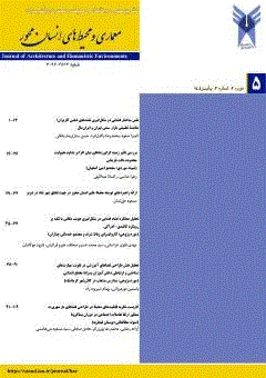 معماری و محیط های انسان محور - تابستان 1404- شماره 4