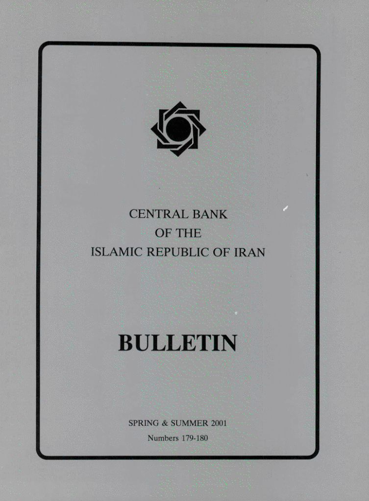 Central Bank - SPRING AND SUMMER 2001 - Number 179-180