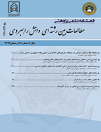 مطالعات بین رشته ای دانش راهبردی - بهار 1402 - شماره 50