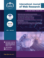 international journal of web research - Summer 2025, Volume 8 - Number 2
