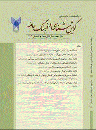 گویش شناسی و فرهنگ عامه - بهار و تابستان 1404، سال سوم - شماره 1