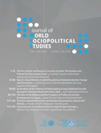 World Sociopolitical Studies - October 2017, Volume 1 - Number 2