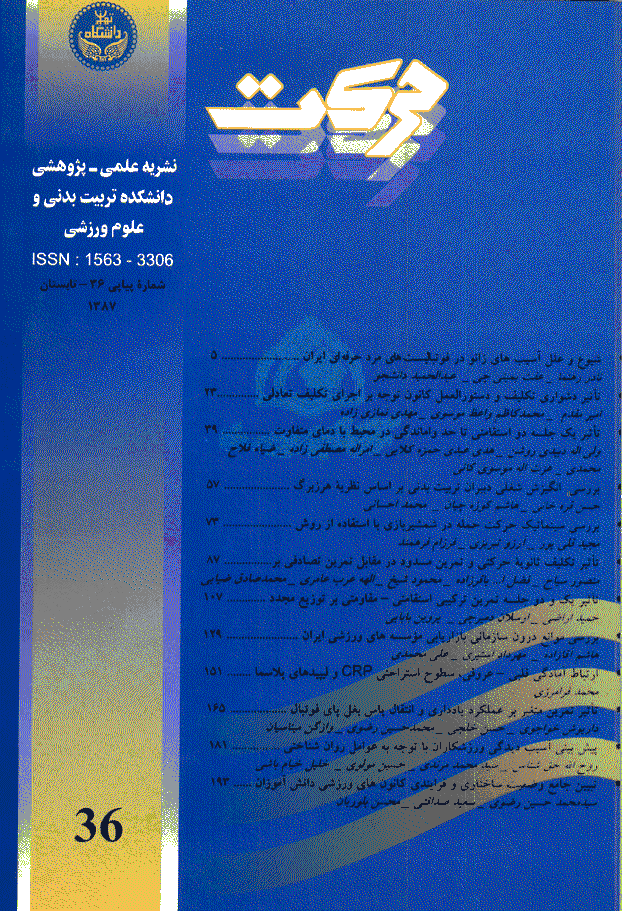 حرکت - تابستان 1387 - شماره 36