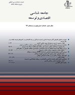 جامعه شناسی اقتصادی و توسعه - پاییز و زمستان  1403، سال سیزدهم - شماره 2