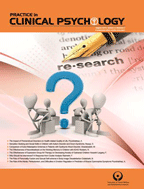 Practice in Clinical Psychology - October 2024, Volume 12 - Number 4