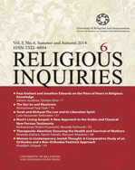 Religious Inquiries - Winter & Spring 2025 , Vluome 14 - Number 28