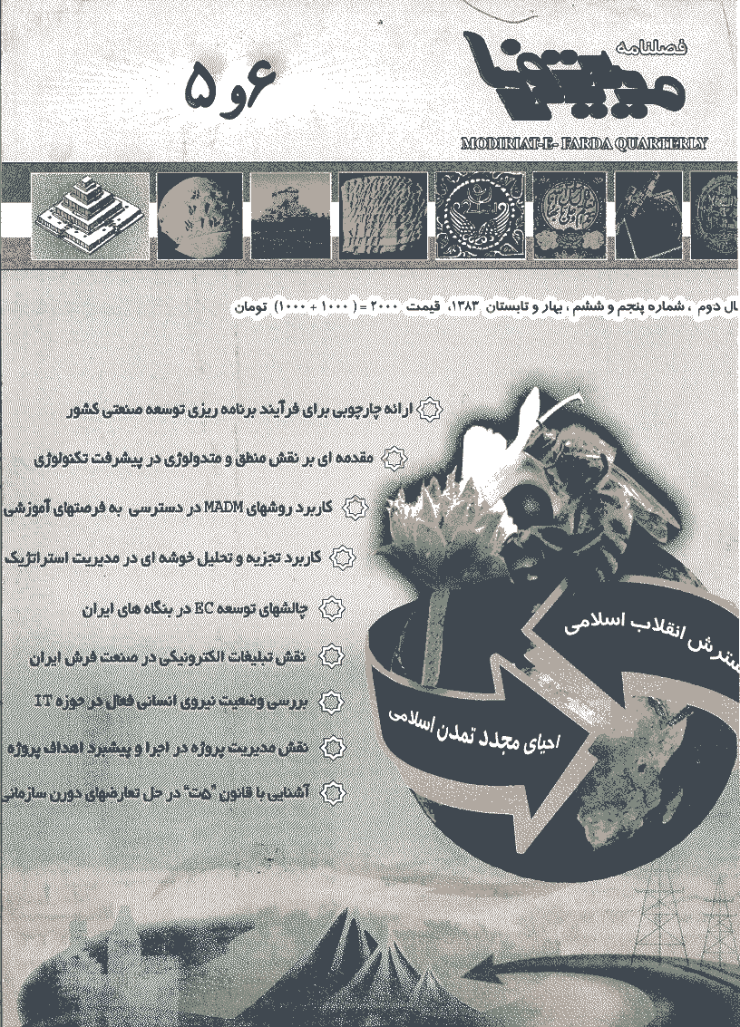 مدیریت فردا - بهار و تابستان 1383 - شماره 5 و 6