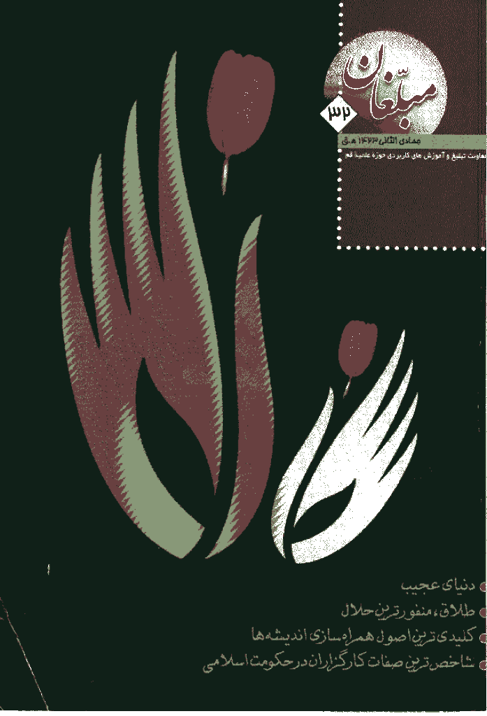 مبلغان - شهریور 1381 - شماره 32