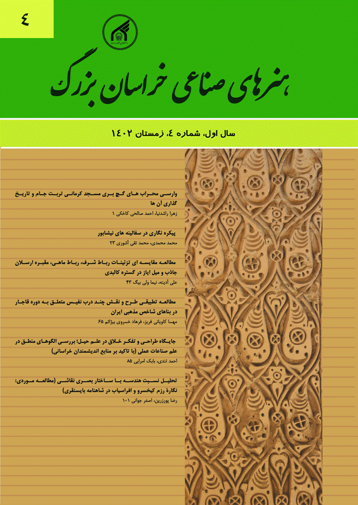 هنرهای صناعی خراسان بزرگ - بهار 1400 - شماره 1