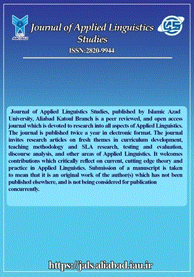 Applied Linguistics Studies - Winter 2023 - Number 4