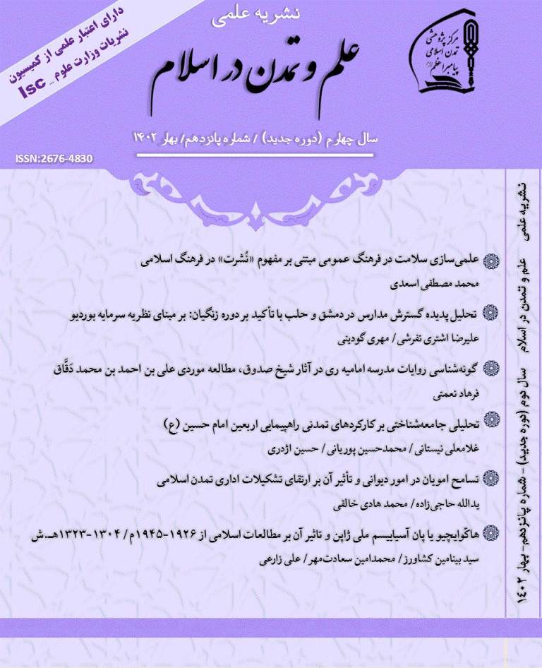 علم و تمدن در اسلام - بهار 1402 - شماره 15
