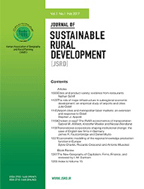Sustainable Rural Development - May 2025, Volume 9 - Number 1