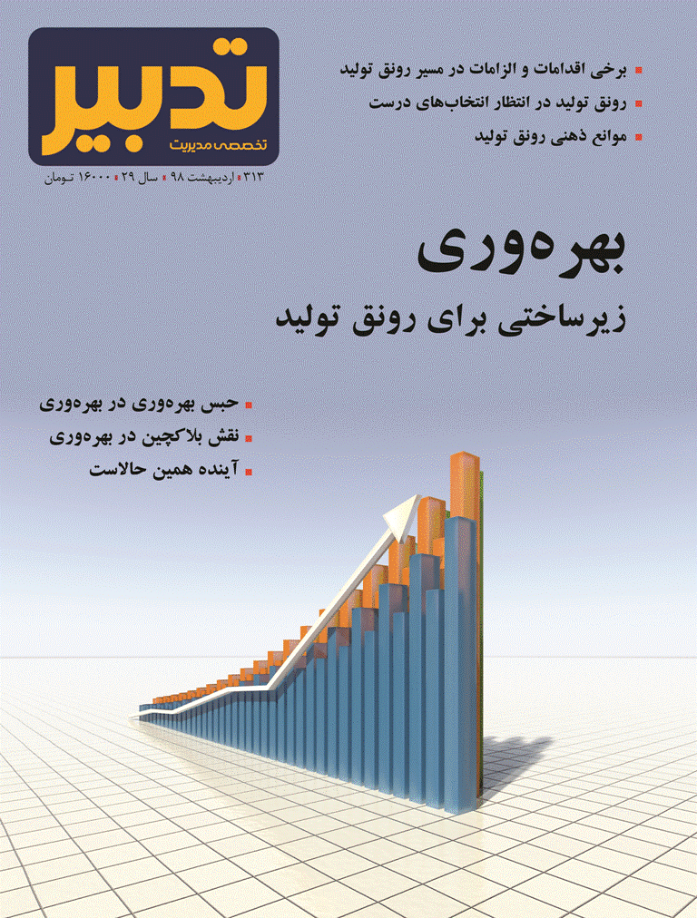 تدبیر - اردیبهشت 1398 - شماره 313