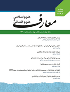 معارف علوم اسلامی و علوم انسانی - بهار 1403 - شماره 16