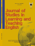 studies in learning and teaching English - Winter 2025, Volume 14 - Number 4