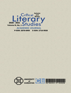Critical Literary Studies - Spring and Summer 2026, Volume 8 - Numbe 2