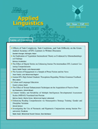 English Language Pedagogy and Practice - Spring & Summer 2018 - Number 22