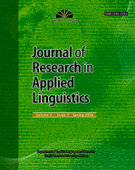 Journal of Research in Applied Linguistics - Winter and Spring 2026, Volume 17 -  Issue 1